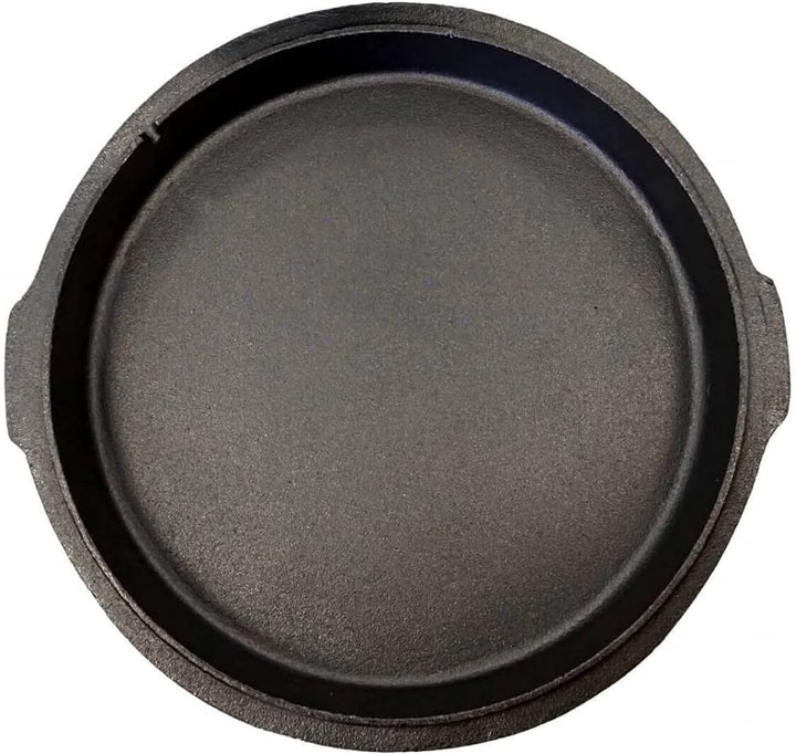 Bluecraft Premium Dutch Oven 4.5 qt mit Füssen Schmor-Topf Gusseisen Feuertopf