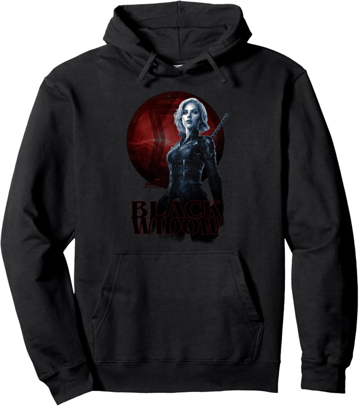Marvel Infinity War Black Widow Dark Pose Pullover Hoodie