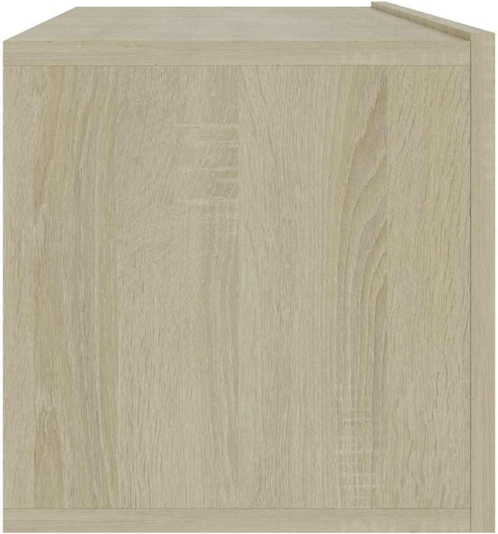 vidaXL TV Schrank mit 2 Klapptüren TV Möbel Hängeboard Lowboard Fernsehtisch Fernsehschrank Sideboar