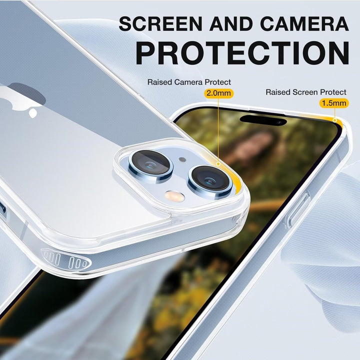 GOODVISH Handykette für iPhone 15 Hülle mit Band | Kameraschutz und Bildschirmschutz | | Necklace Ha