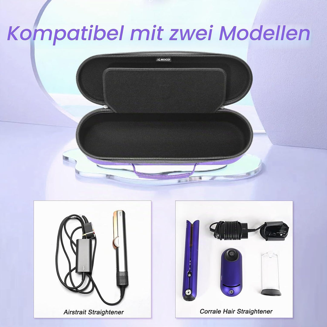 RLSOCO Tasche für Dyson Airstrait Straightener HT01 &amp; Corrale/Corrale Special Edition Hair Straighte