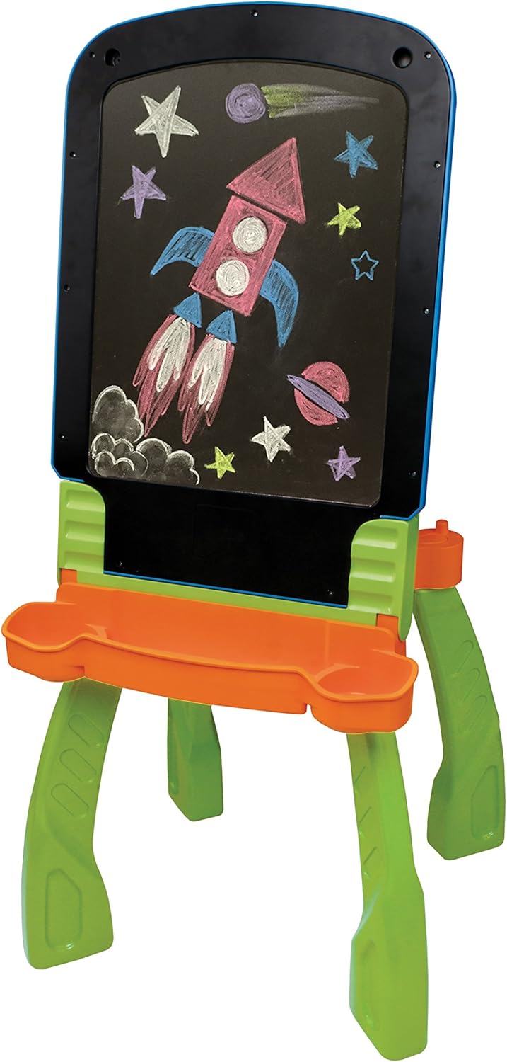 VTech 193505 Magi 3-in-1 interaktive Staffelei, gemischt, grün, grün