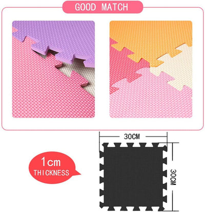 MQIAOHAM 18 pcs krabbeldecke wasserdicht Teppich Kinder Matte für Baby Puzzle Boden matten Play Gym
