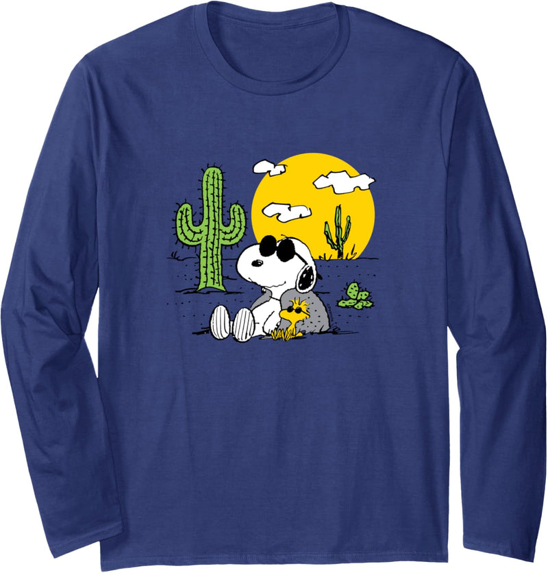 Peanuts - Summer - Snoopy & Woodstock Desert Langarmshirt