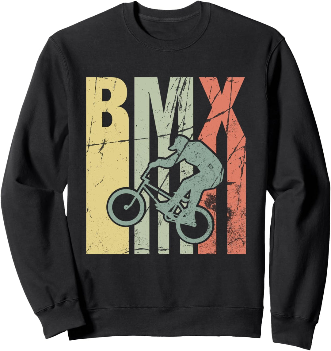 Vintage Retro BMX Geschenk Idee Sweatshirt