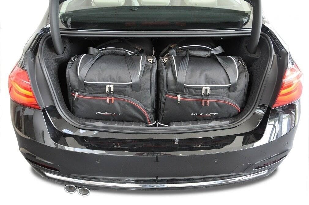 KJUST Dedizierte Reisetaschen 4 stk kompatibel mit BMW 3 LIMOUSINE F30 2012-2018