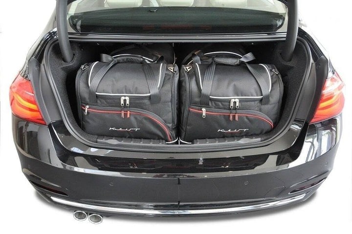 KJUST Dedizierte Reisetaschen 4 stk kompatibel mit BMW 3 LIMOUSINE F30 2012-2018