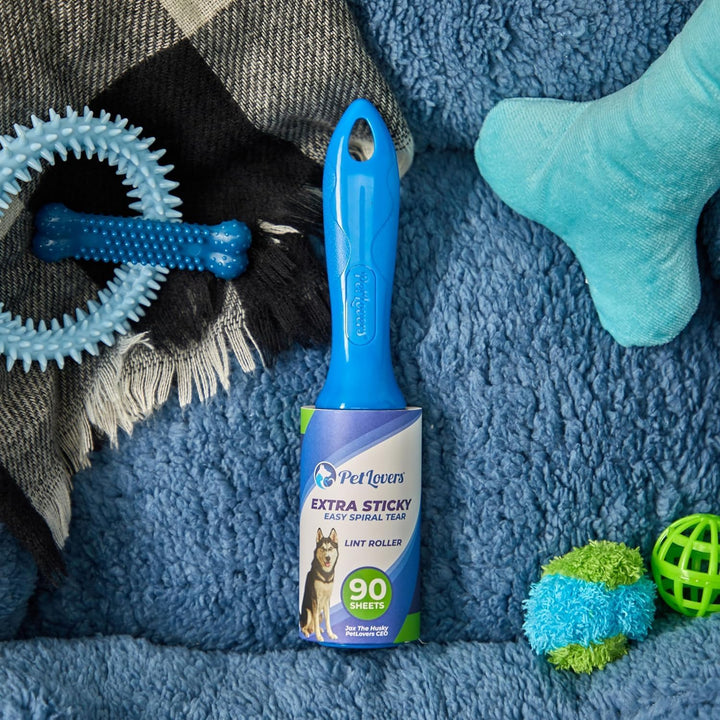 PetLovers Extra klebrige Fusselrolle Mega Value Set 720 Blatt für die Tierhaarentfernung Hunde- und