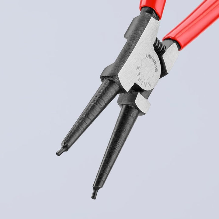 Knipex Sicherungsringzange für Aussenringe auf Wellen schwarz atramentiert, mit Kunststoff überzogen