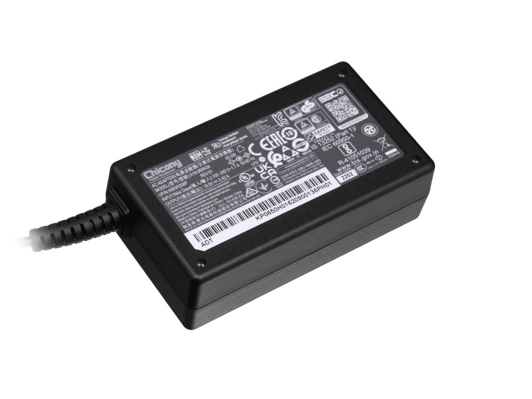 Acer Swift 3 (SF315-51G) Original Netzteil 65 Watt Flache Bauform