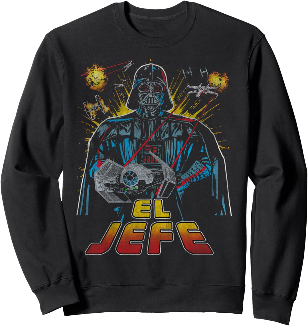 Star Wars Darth Vader El Jefe Comic Cover Sweatshirt