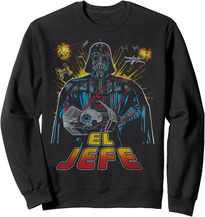 Star Wars Darth Vader El Jefe Comic Cover Sweatshirt