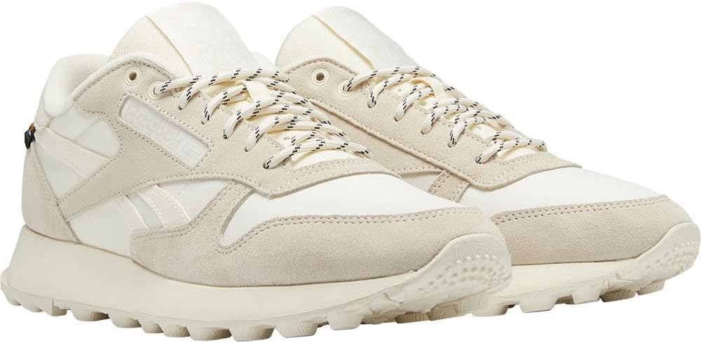 Reebok Classic Leather, Weiss 39 1/3 EU Classic White Classic White Stucco, 39 1/3 EU Classic White