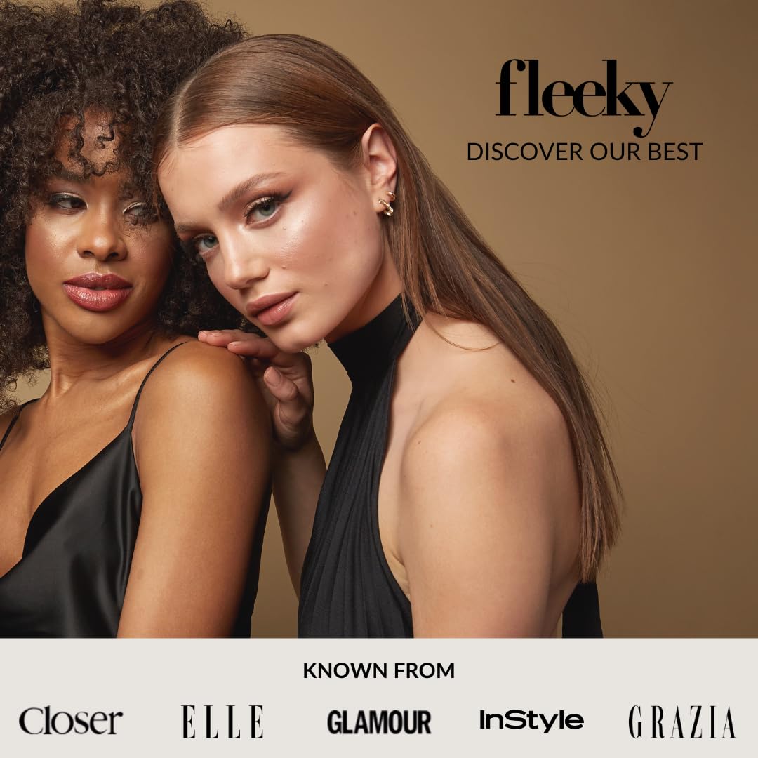 fleeky Tint Kit Brown - DIY Set fürs Färben von Gesichtshärchen wie Augenbrauen, Barthaaren etc. bes