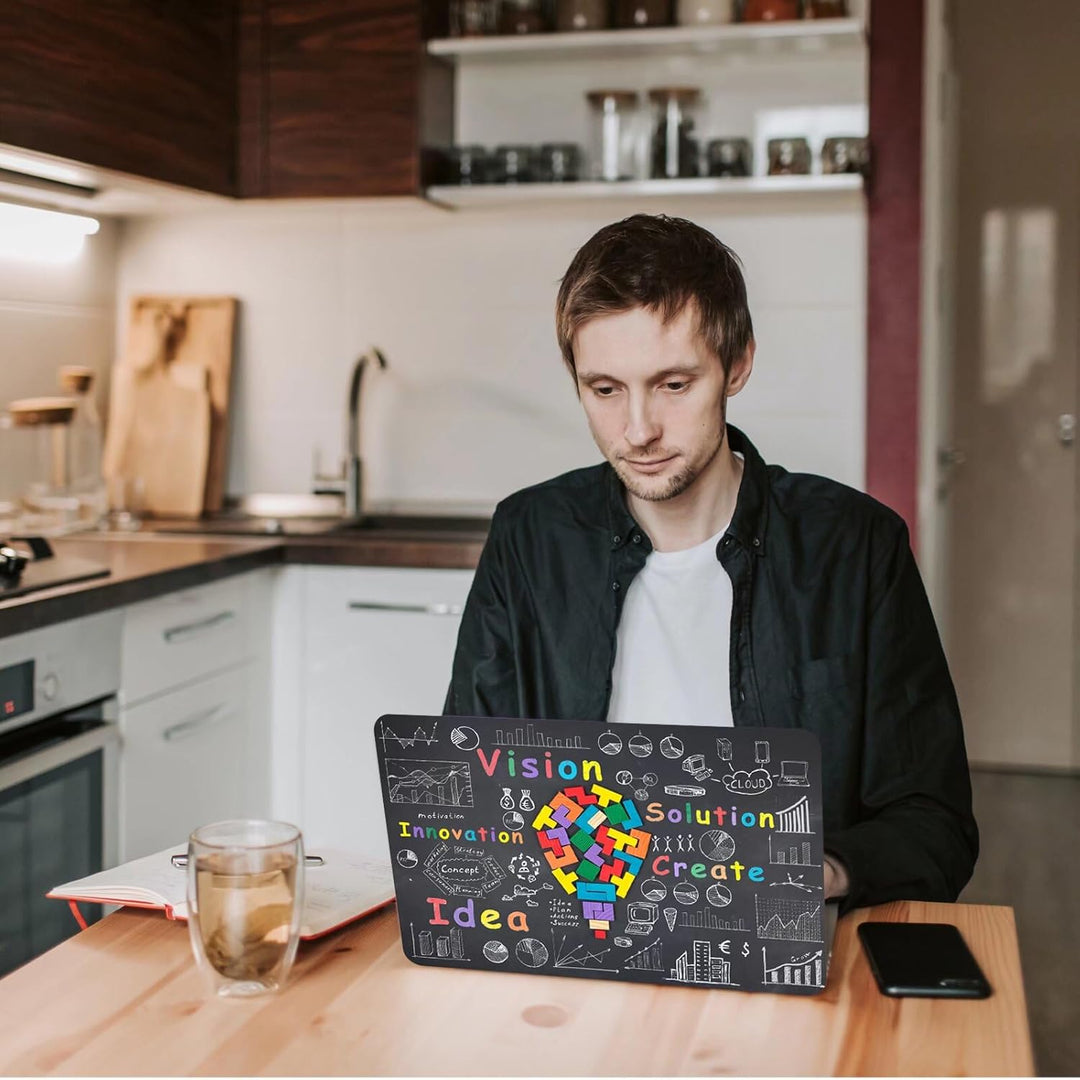 Fancity Hülle Kompatibel mit MacBook Air 13 Zoll 2020 2021 A2337 M1 A2179 A1932, Plastik Hartschale