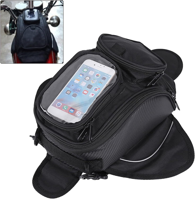 Ejoyous Motorrad Tankrucksack, Magnetische Tanktasche Wasserdicht Tank Tasche Schwanz Motorradtasche