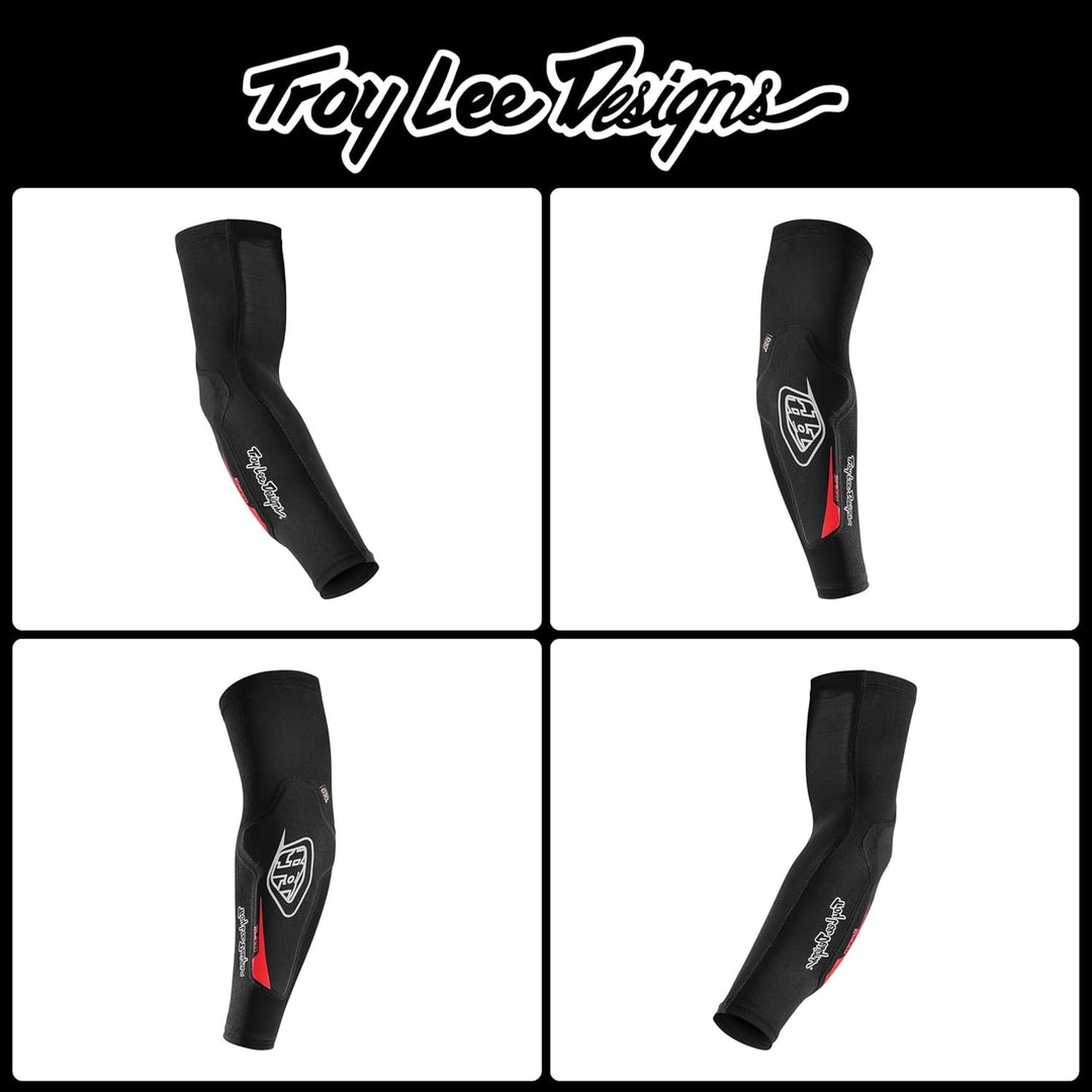 Troy Lee Speed Ellbogenschoner, Unisex, Speed, schwarz, X-Large/2X-Large