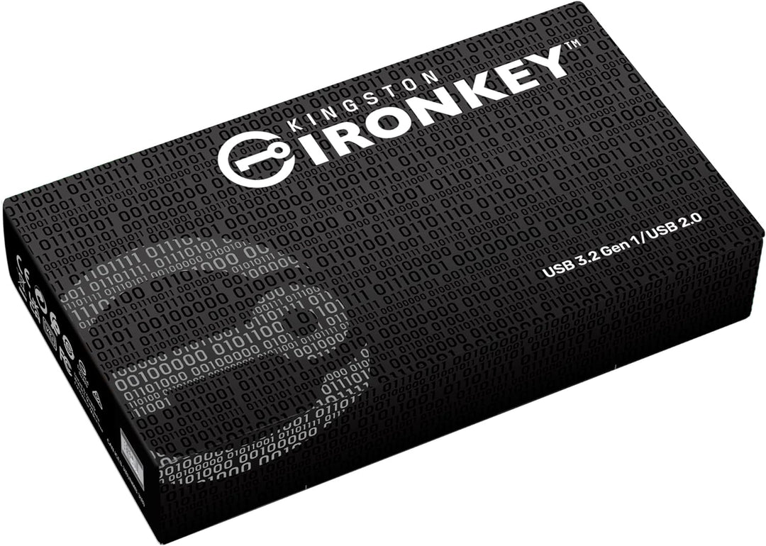 Kingston IronKey D500S Hardwareverschlüsselter USB-Stick 16GB FIPS 140-3 Lvl 3 (ausstehend) AES-256