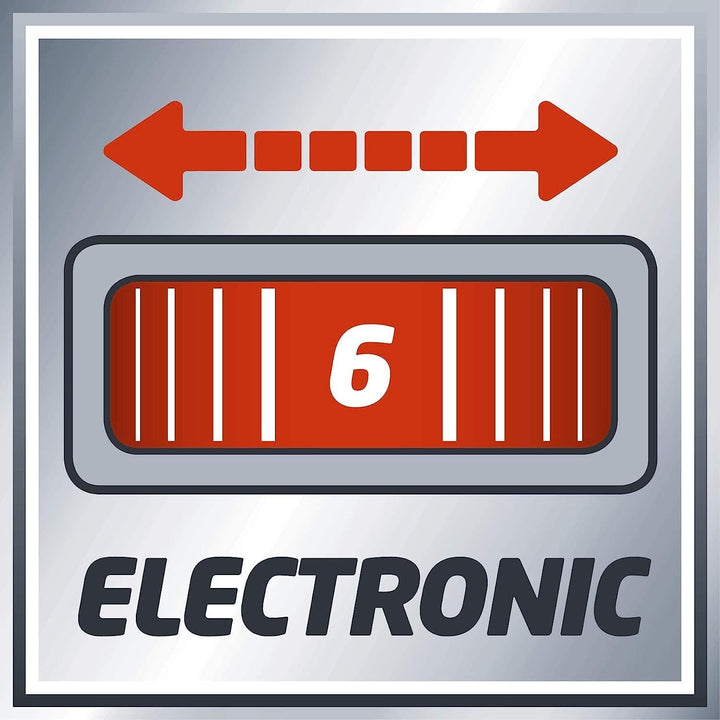 Einhell Oberfräse TE-RO 1255 E (1200 W, Spannzange Ø 6 und 8 mm, 55 mm Hubhöhe, elektronische Drehza