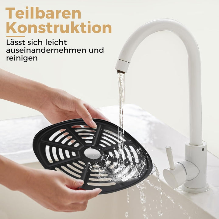 1350W Heissluftfritteuse 3.3L Smart Airfryer mit TouchScreen & Timer, 80–190 °C Einstellbaren Temper