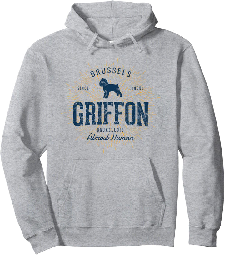 Brussels Griffon Geschenk Vintage Brüsseler Griffon Pullover Hoodie