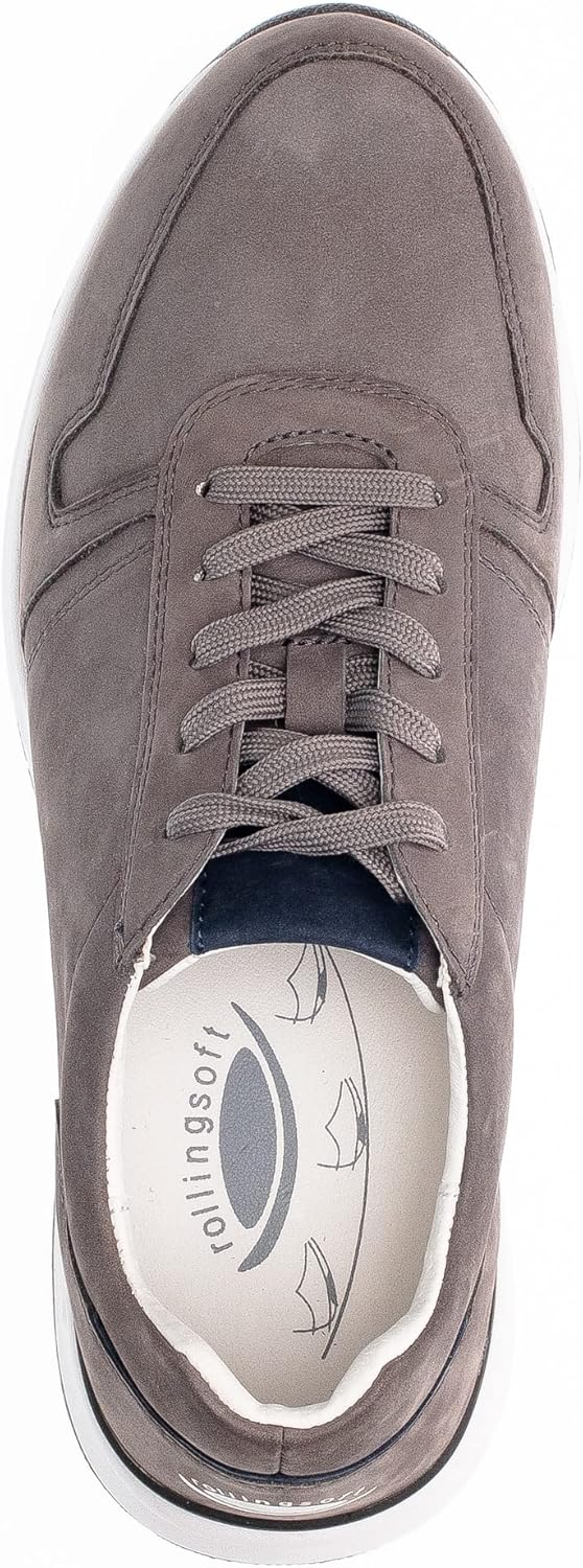Pius Gabor Herren Sneaker Low, Männer Halbschuhe,Wechselfussbett, 10 Grau