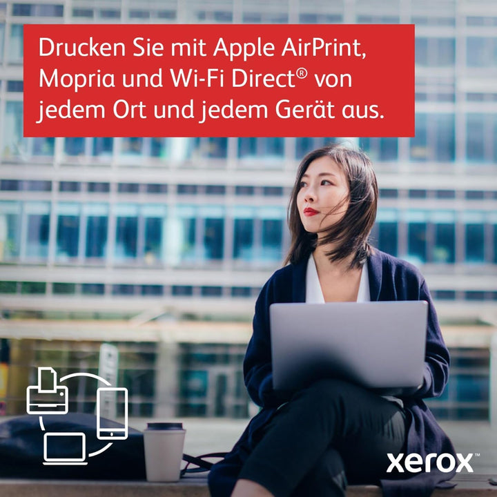 Xerox C325dni WLAN Drucker - A4-Farblaserdrucker mit 33 Seiten/Minute, Multifunktionsdrucker mit Dup