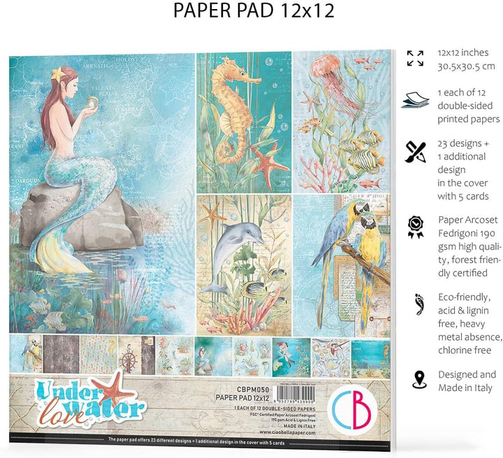 Scrapbook-Papier "Underwater Love"