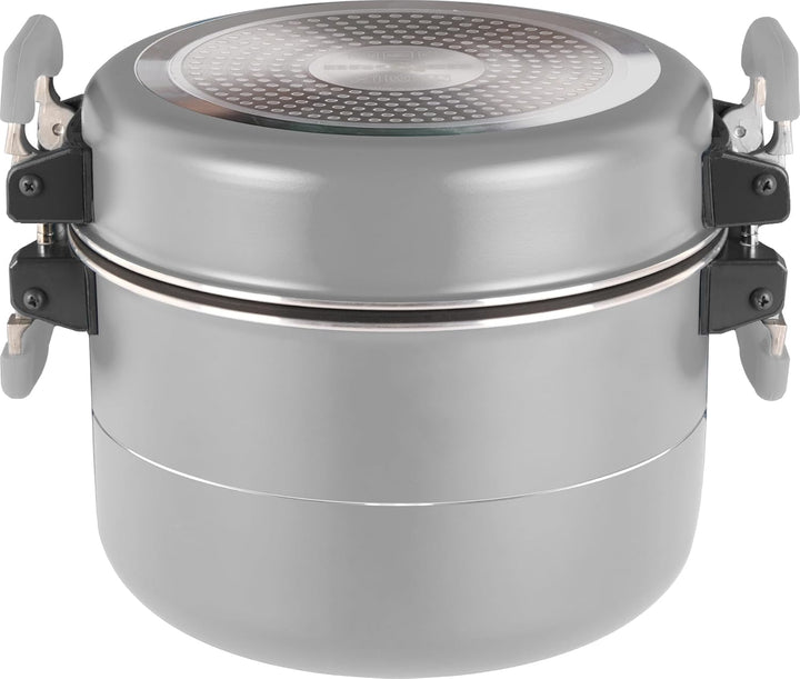 BRUNNER Koch Geschirr Set Fusion 7+1 Magnetic Camping Küche Topf Pfanne Keramik