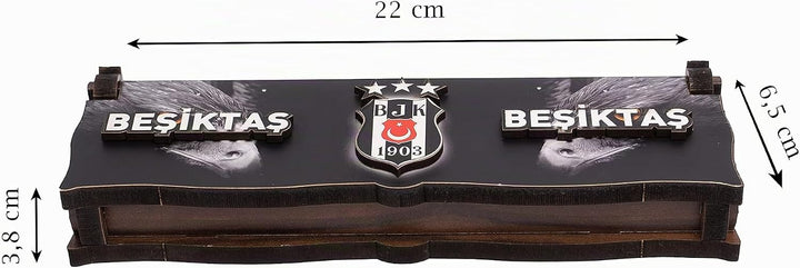 Gök-Türk Box Schatulle MIT Gravur aus Holz Handgemacht &amp; Tesbih Gebetskette &