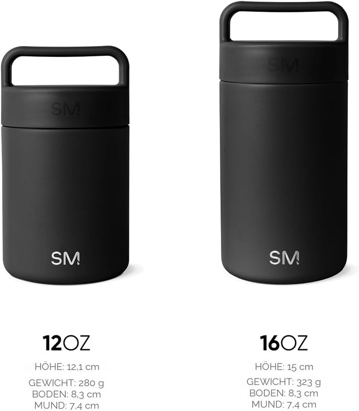 Simple Modern Thermobehälter für Essen | Warmhaltebehälter Edelstahl | Provision | 350ml | Sweet Taf