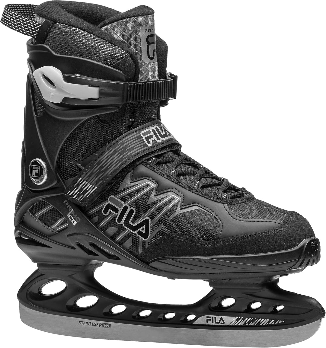 FILA Primo Ice Freizeitschlittschuh |Herren | Eishockey & Eislaufen | Edelstahlkufe | Starker Halt &