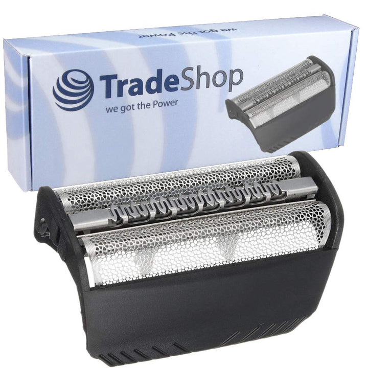 Doppel-Scherfolie Scherblatt Ersatzteil Messer mit Rahmen kompatibel mit Braun 7640 7650 7664 7680 7