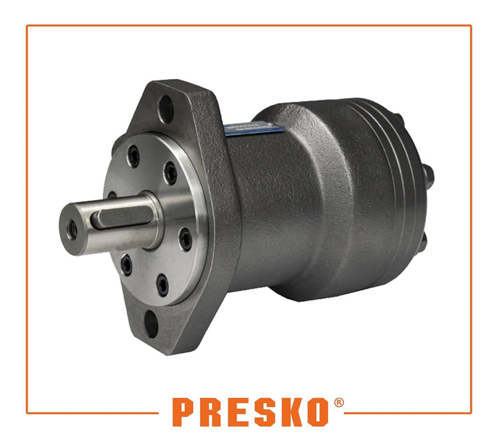 Presko Orbitaler Gerotor Hydraulikmotor 50 cm³/Umdrehung G ½" Anschluss, SAE A - Äquivalent OMR 50 B