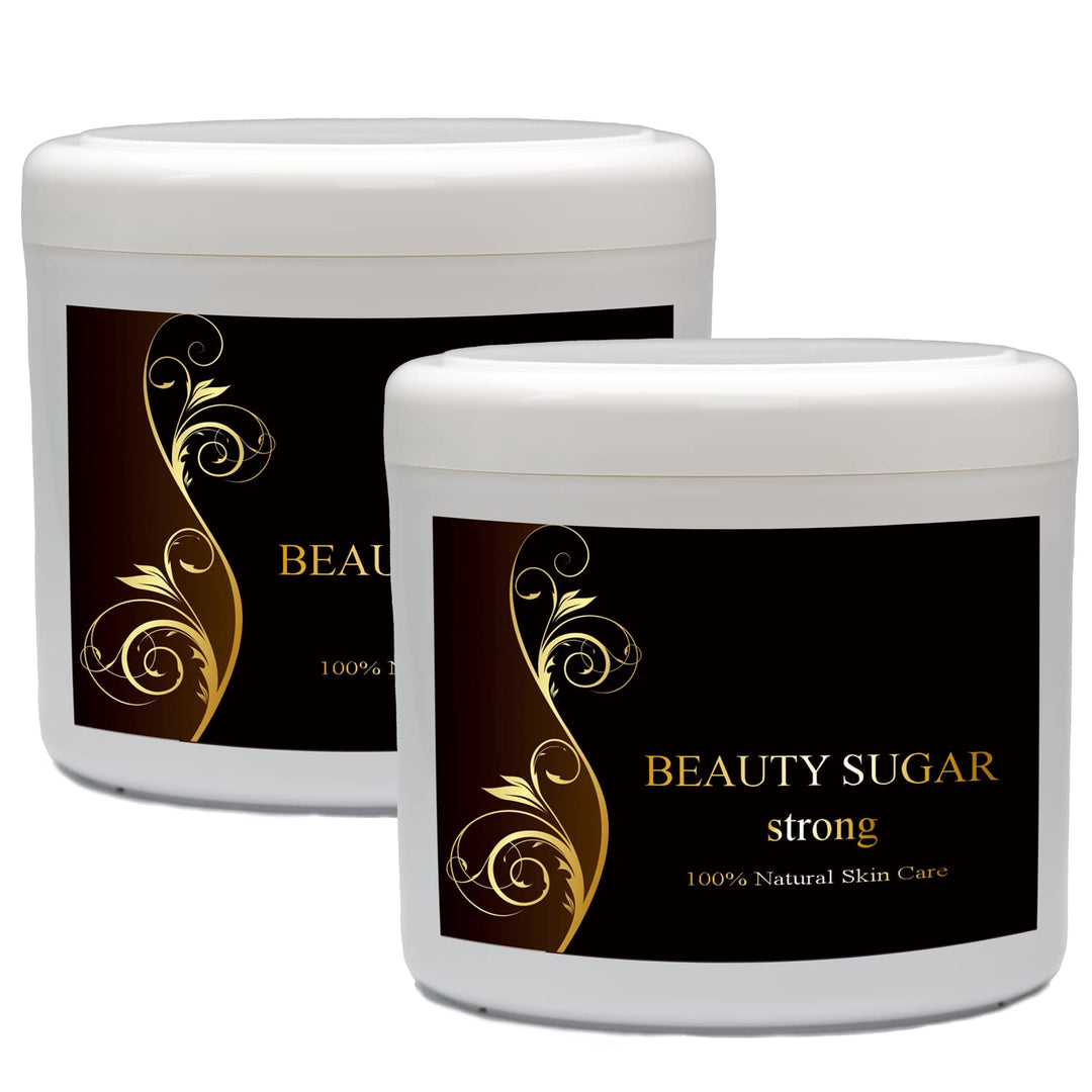 Doppelpack Sugaring Zuckerpaste Beauty Sugar strong 2 XXL Dosen 600g 2er Pack, 2er Pack
