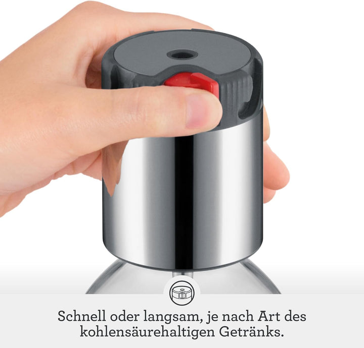Sage - The InFizz Fusion Home Soda Maker - Für sprudelndes Wasser, Saft, Tee, Cocktails und alle spr