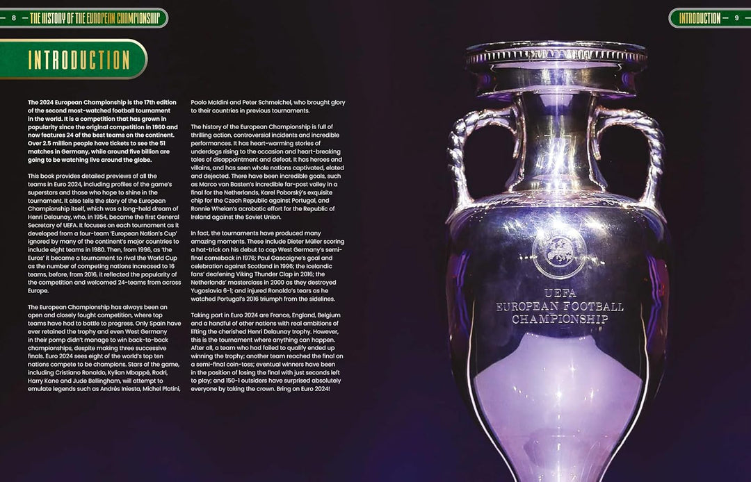 The History of the European Championship, Gebundenes Buch