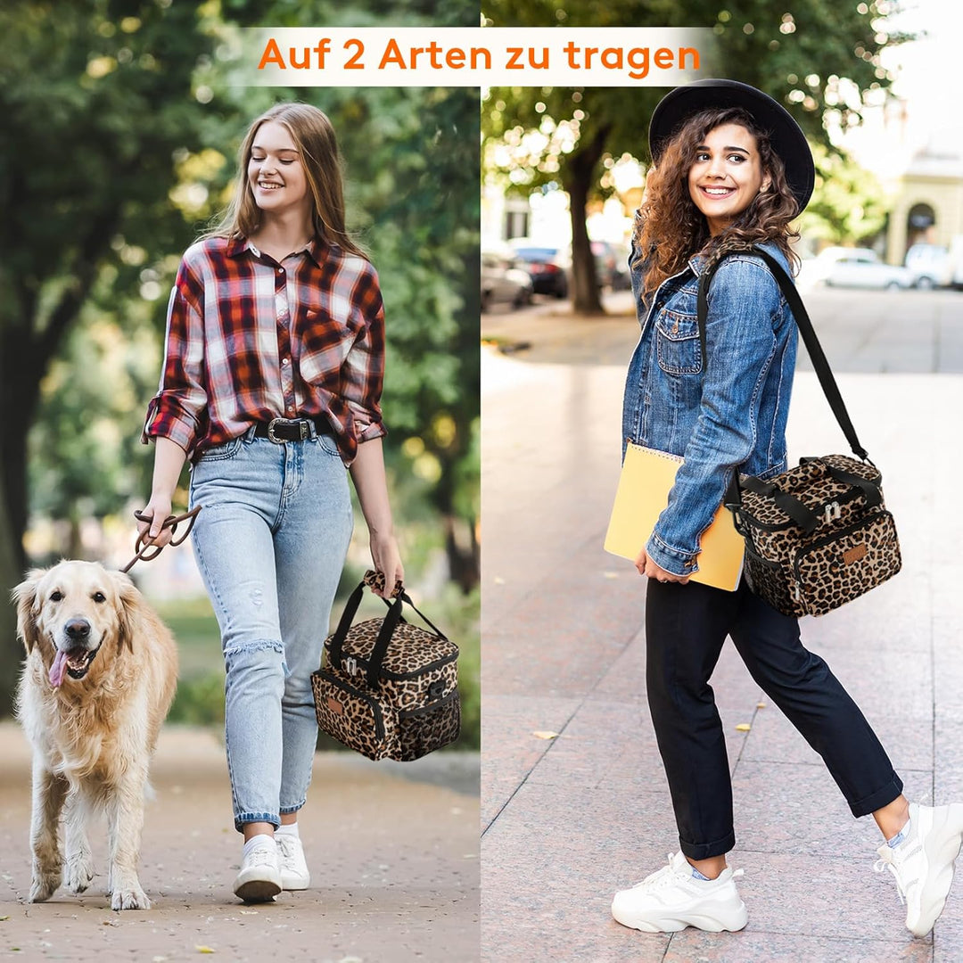 Lifewit Kleine Kühltasche, 8,5,Isolierte Lunchbag,Faltbare Lunch-Tasche, tragbare Brotdose für Herre