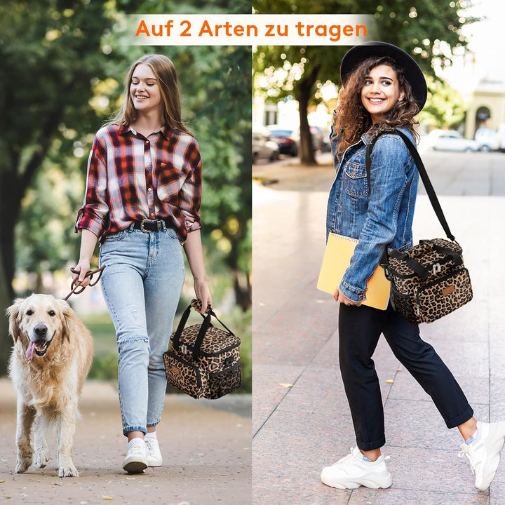 Lifewit Kleine Kühltasche, 8,5,Isolierte Lunchbag,Faltbare Lunch-Tasche, tragbare Brotdose für Herre