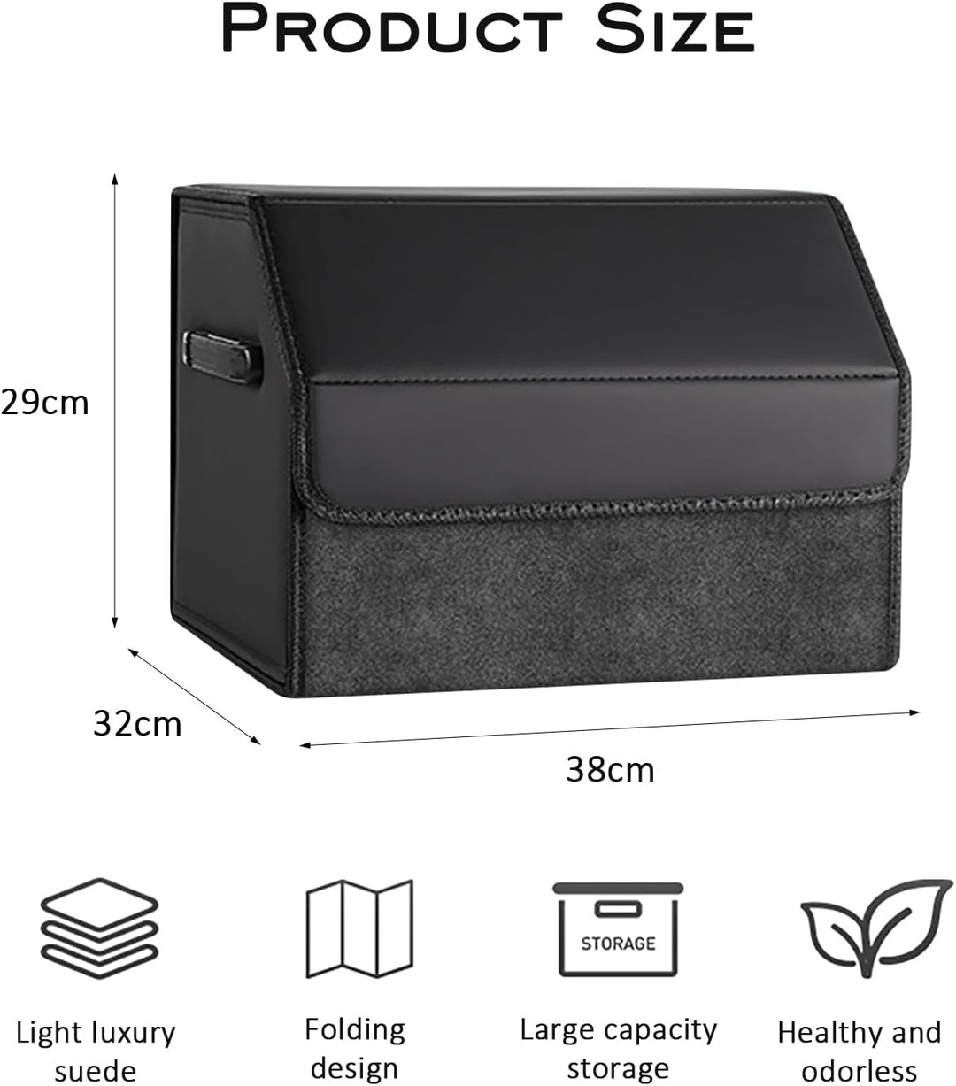 Auto Kofferraum Organizer, Aufbewahrungsbox Auto Klein, Kofferraum Tasche Wasserdicht, Faltbare Car