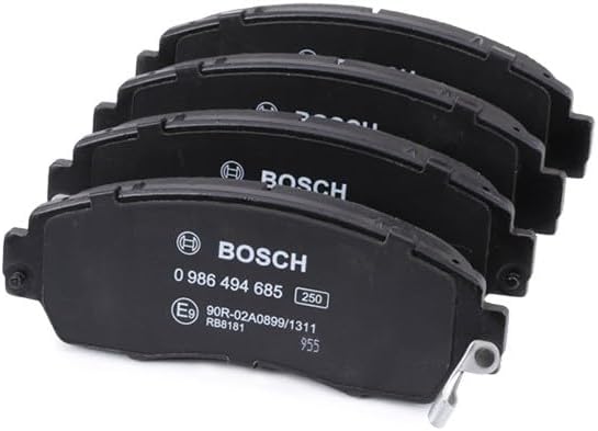 Bosch BP1680 Bremsbeläge - Vorderachse - ECE-R90 Zertifizierung - vier Bremsbeläge pro Set