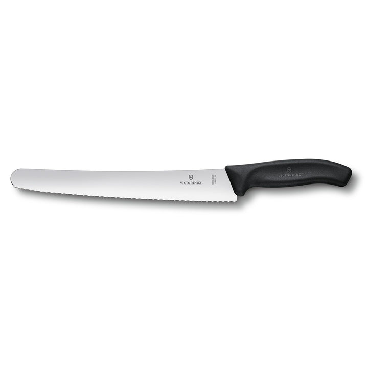 Victorinox Swiss Classic Brot-/Konditormesser mit Wellenschliff, Rostfreier Stahl, in Geschenkbox, S