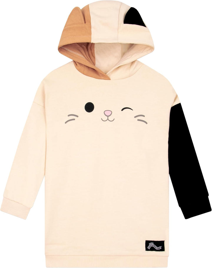 Squishmallows Hoodie-Mädchen, Cam The Cat Hoodie Kinder Squishmallow Katze, Mädchen Kleidung Langer