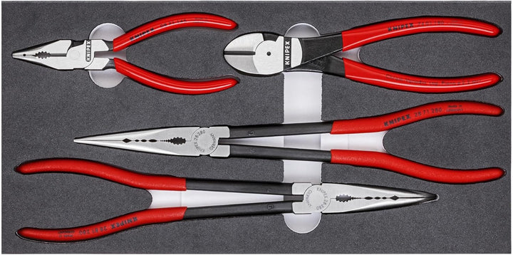 Knipex Zangen-Set in Schaumstoffeinlage 00 20 01 V16