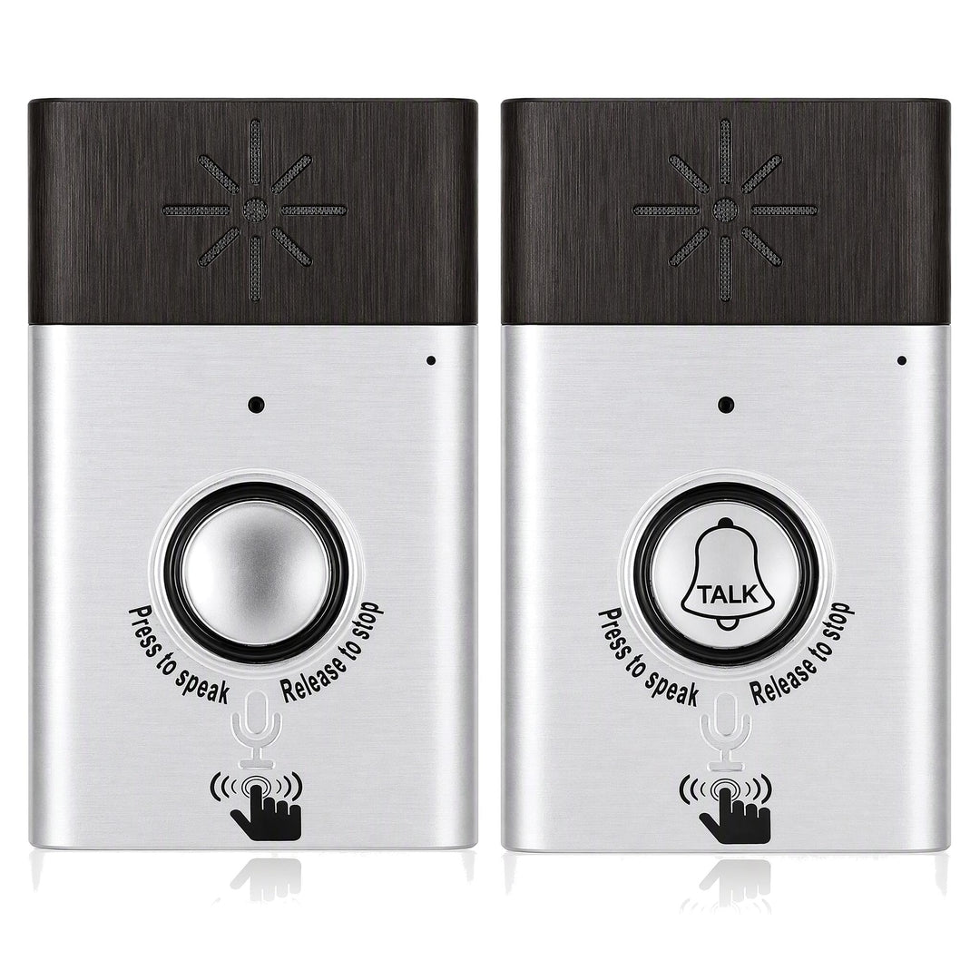 Smart Intercom Türklingel System, 2-Wege-Sprechanlage mit Voice Intercom, Kabellose Gegensprechanlag