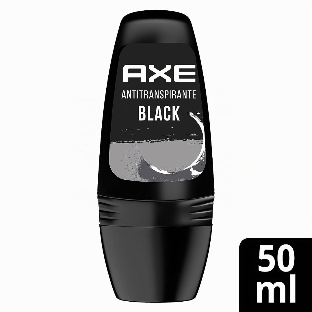Axe Deodorant für Herren, Roll-On Schwarz, 50 ml, 6 Stück, Schwarz