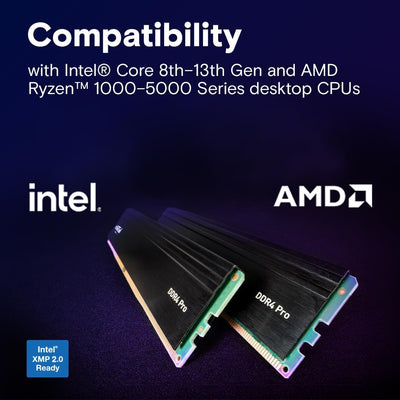 Crucial Pro DDR4 RAM 32GB Kit (2x16GB) 3200MHz, Intel XMP 2.0, PC Computer Arbeitsspeicher - CP2K16G