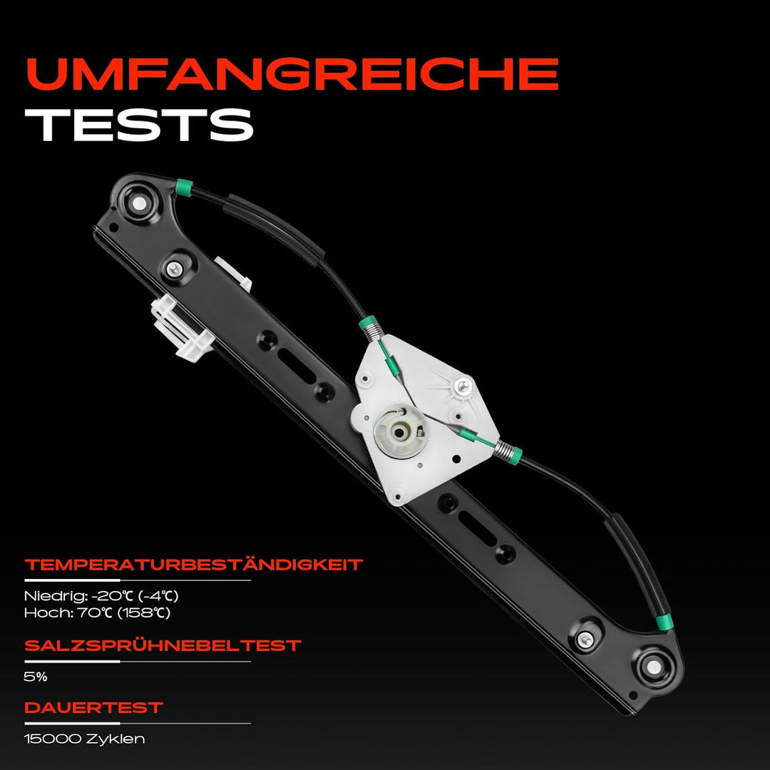 Frankberg Fensterheber Hinten Links Kompatibel mit X3 E83 SUV 2004-2011 51353448251