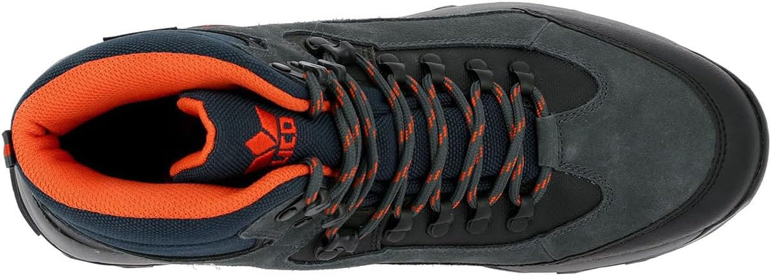 Lico Herren Milan Trekking- &amp; Wanderstiefel, Anthrazit Orange