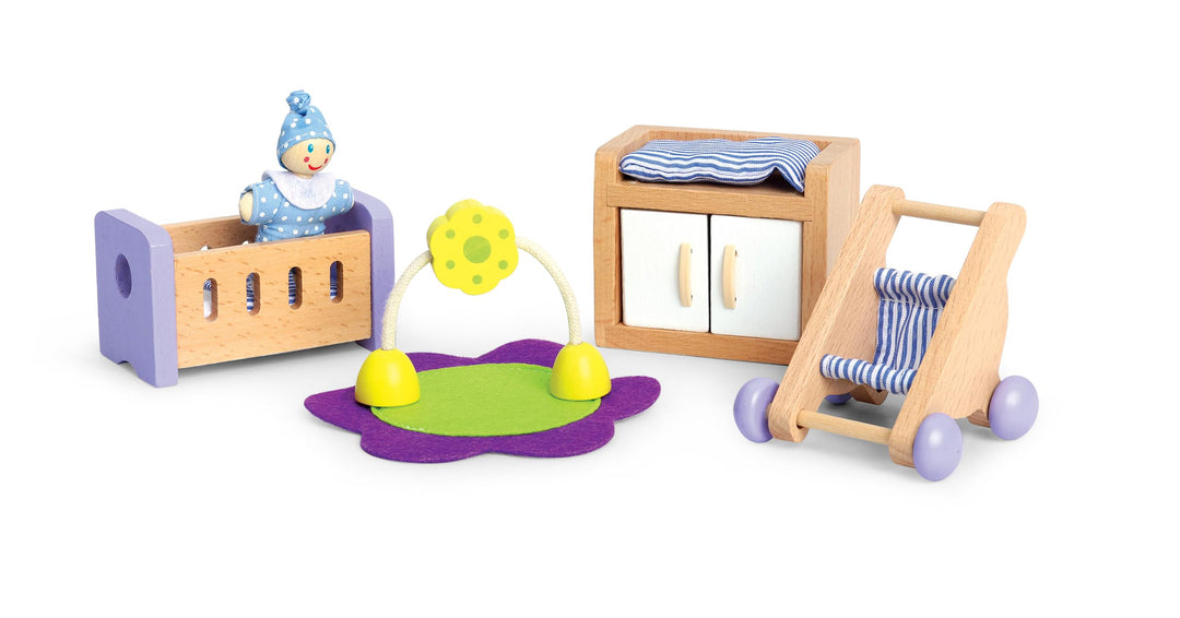 Hape E3459 - Babyzimmer, Klein, Babyzimmer